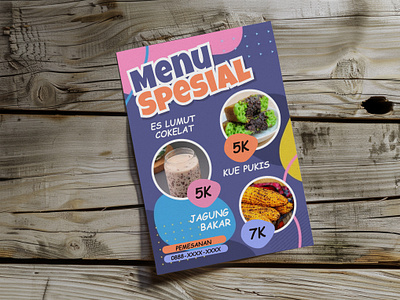 Menu Design advertising brand identity branding brochure brochure design desain grafis design graphic design illustration menu design poster poster design visual branding