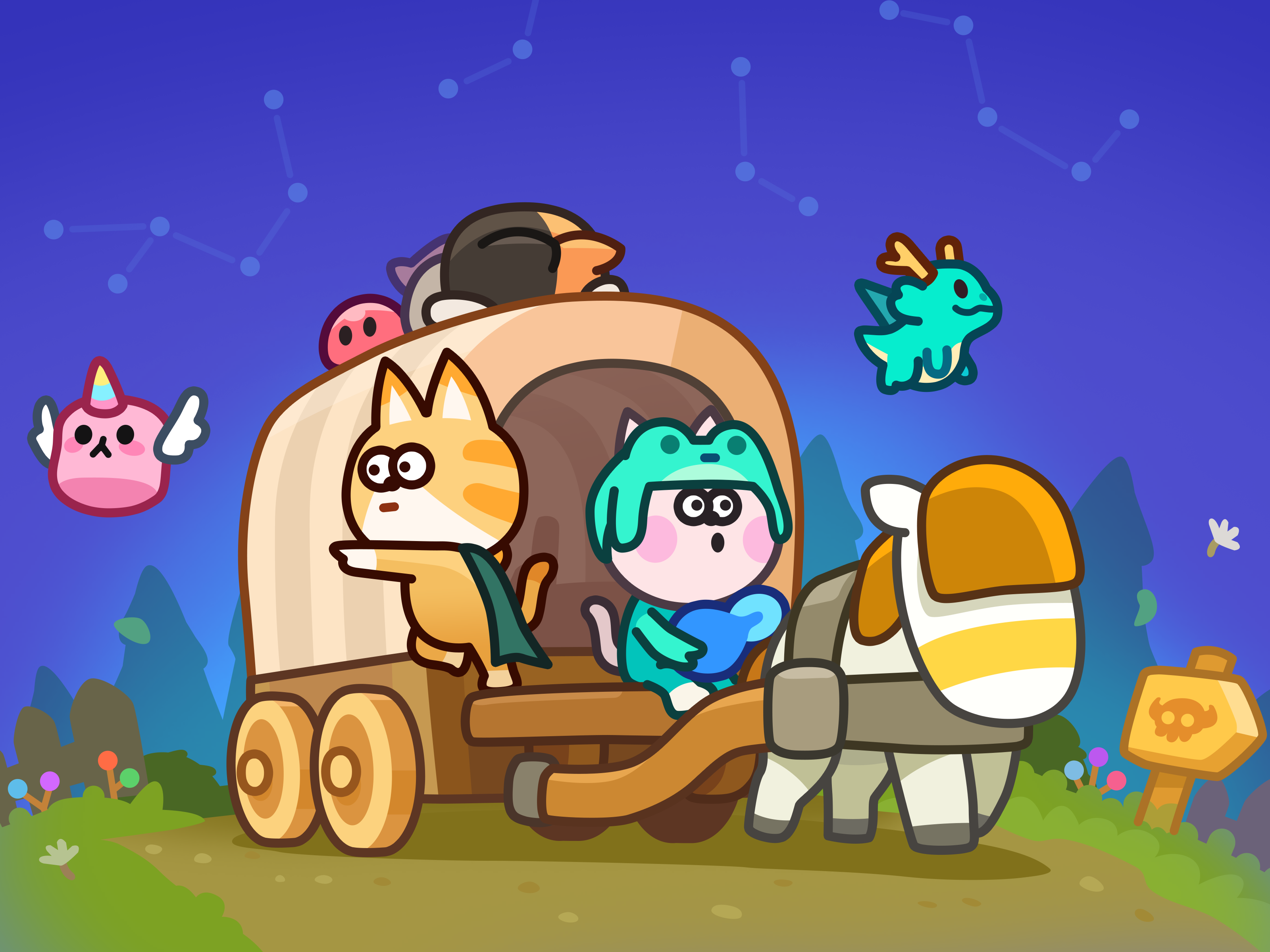 BardCat - Idle RPG appstore asset bard bardcat characters game gamedev googleplay indie layer games layerlab layerlabgames mobile game