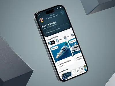 Luxury Yacht Rental App Design app boat boat app booking design e commerce mobile mobile app mobile resposive product design rental uiux uiux design yacht booking app yacht rental yacht service yachts