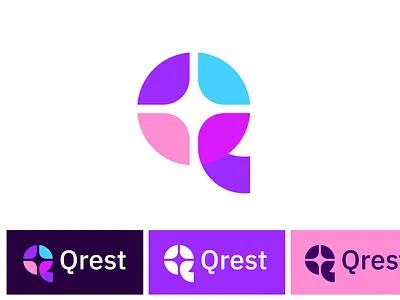 Modern colorful Q letter logo design abstract logo app icon app logo brand identity branding business logo colorful logo company logo creative logo geometry logo logo logo designer logotype logo desgner modern logo q icon q logo q mark symbol mark sign identity unused logo