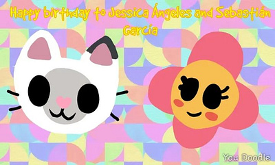 GDxUNKY: pandy paws and feebee art post art tag digital art drawing fan art illustration