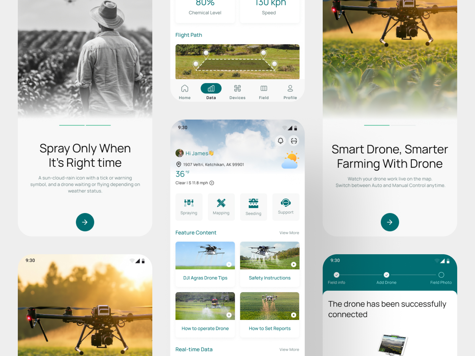 AgroDrone Apps For Farmer apps mobile mobile app ui