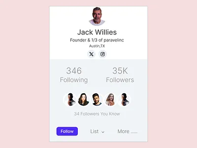 User Profile - Daily Challenge -4 typography ux