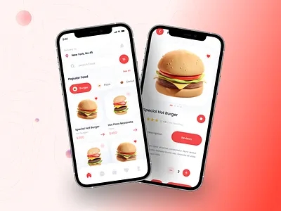 Food App Design 🍔✨ app design b2b branding burger app delivery app delivery service eat food food and drink food app food app design mobile app modern design online order app ordering app restaurant saas ui uiux visual design