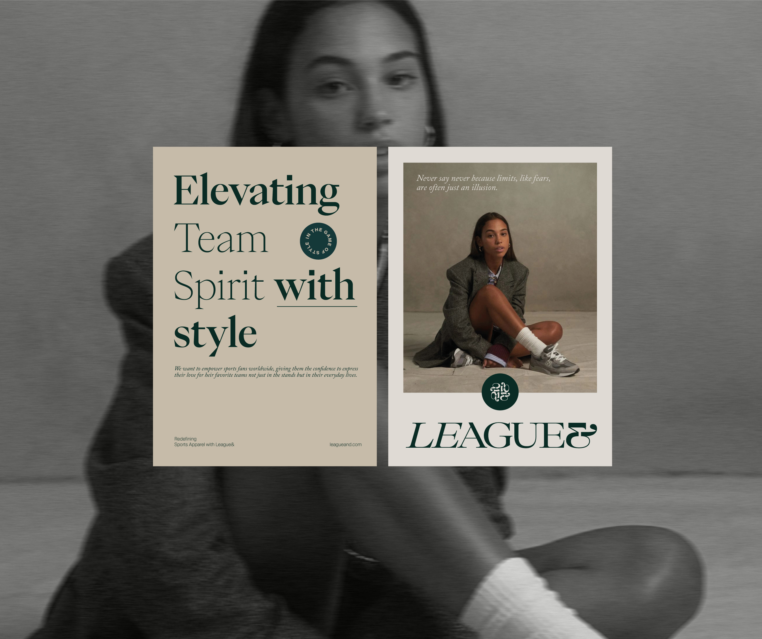 League& 3d branding clothing emblem fashion icons label logo minimal packaging packaging design poster poster design streetwear style ui university web website