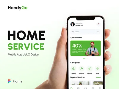 Home Service Mobile App UI/UX Design app app screens app ui app ui design cleaning cleaning app cleaning services app design figma home service app home services home services app ios app mobile mobile app mobile app design mobile app ui ui ui design ux
