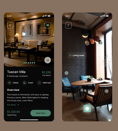 Real Estate Mobile App Design mobile app design real state ui ux