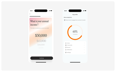 E-store mobile App design design ecommerce mobile app product design store ui