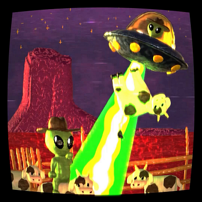 Cryptid Cards 3d blender graphic design illustration motion graphics