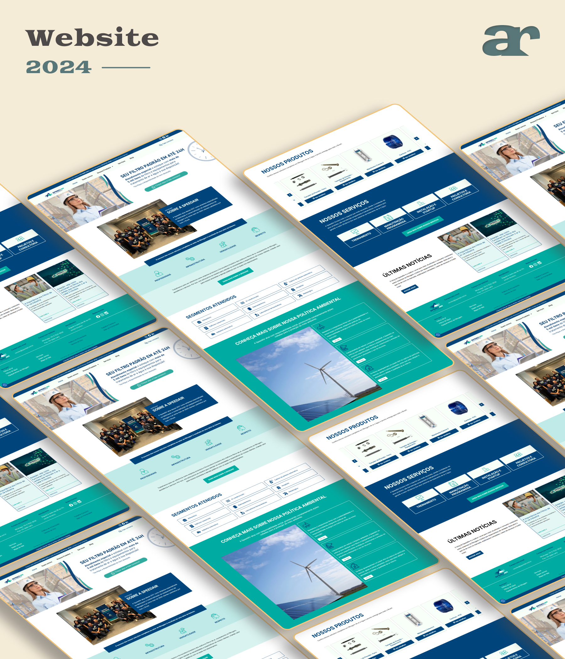 Institucional - Filtros catalogo design empresarial filtros institucional minimalista multipage seo ui ux website