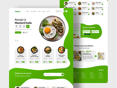 Okusno.je - Website Redesign graphic design ui