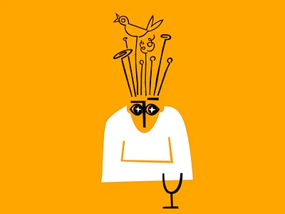 Whimsical Character Abstract Art abstract art abstract character art artistic expression artwork cartoon vibe conceptual art fun illustration funky style graphic simplicity illustration imaginative figure line art modern drawing playful art surreal portrait unique artwork whimsical character whimsical design