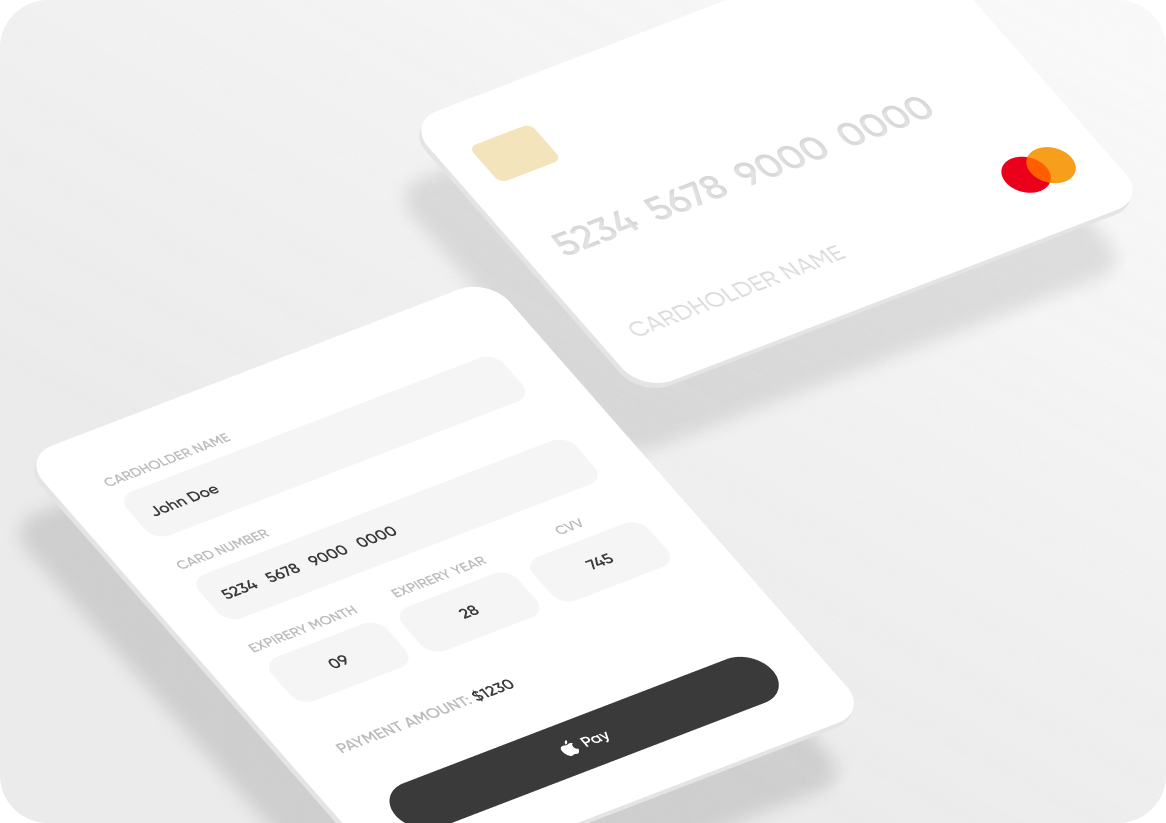 Credit Card Form By Michael Andreev On Dribbble 8402