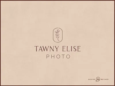 Photography Brand Identity for Tawny Elise Photo refined branding