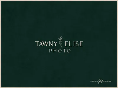 Modern Natural Identity for Photography Business photographer branding