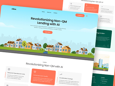 AI Lending / Fintech Website adobe illustrator ai leading branding design figma fintech graphic design illustration logo typography ui uiux ux vector web design web development website wordpress