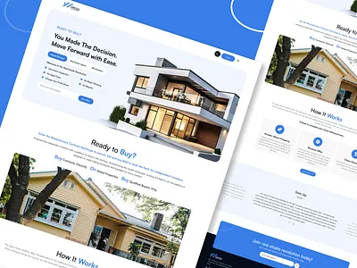 Real Estate Platform Website adobe illustrator branding design figma graphic design illustration logo real estate website ui uiux ux vector web design web development website wordpress