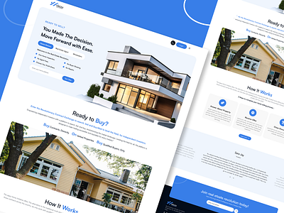 Real Estate Platform Website adobe illustrator branding design figma graphic design illustration logo real estate website ui uiux ux vector web design web development website wordpress
