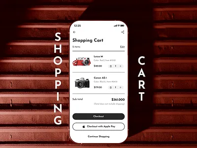 Shopping Cart cart dailyui e commerce shopping shopping cart ui ui058 ux uxui web design