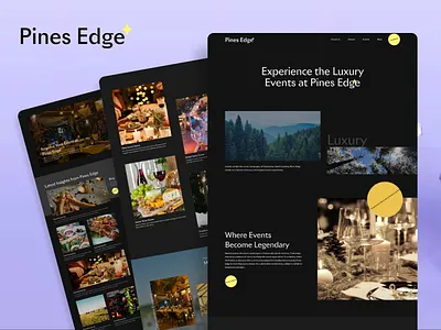 Luxury Events Venue Website adobe illustrator booking website branding design event booking website figma graphic design illustration logo typography ui uiux ux vector web design web developement website wordpress