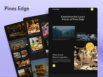 Luxury Events Venue Website adobe illustrator booking website branding design event booking website figma graphic design illustration logo typography ui uiux ux vector web design web developement website wordpress