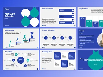 Slide Deck for Training Programe deck deckdesign graphic design illustration infographics pomegranate presentation slidedeck ui