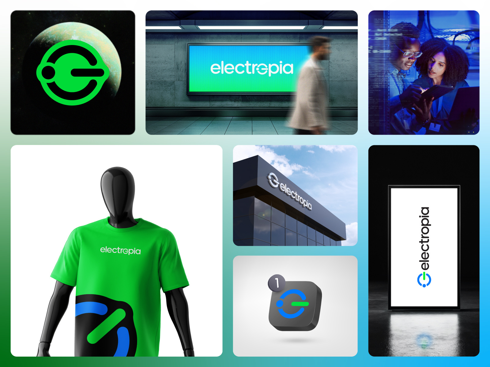 Example of Modern Tech Logo Design