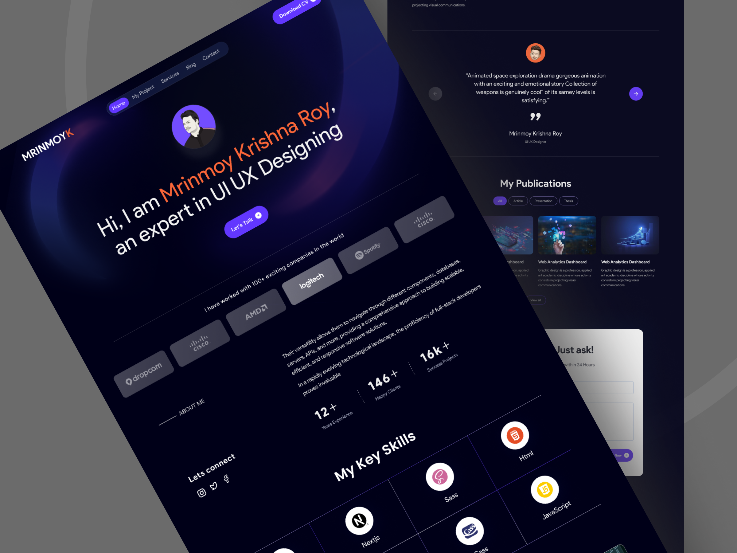 Example of Landing Page Design
