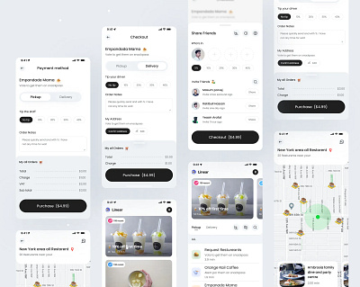 Mobile App Design for Drinks - Mobile App app design app for drinks drinks app drinks app design drinks design ios design mobile design