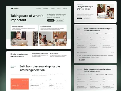 Swagata - Insurance Landing Page