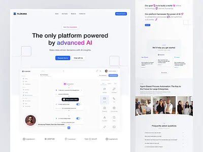Flokana - AI Landing Page