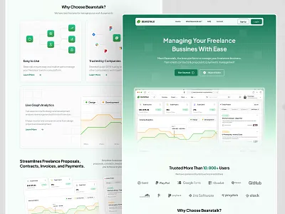 Beans Talk - Landing Page