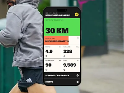 Training club app design graphic design running training ui web