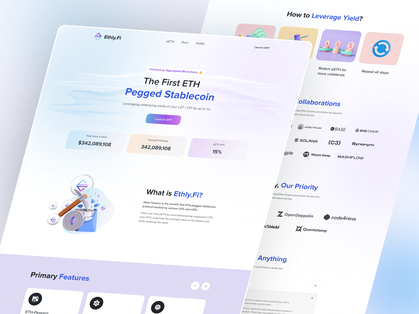 Crypto landing page blockchain crypto landing page cryptocurrency landing page web design web3 landing page