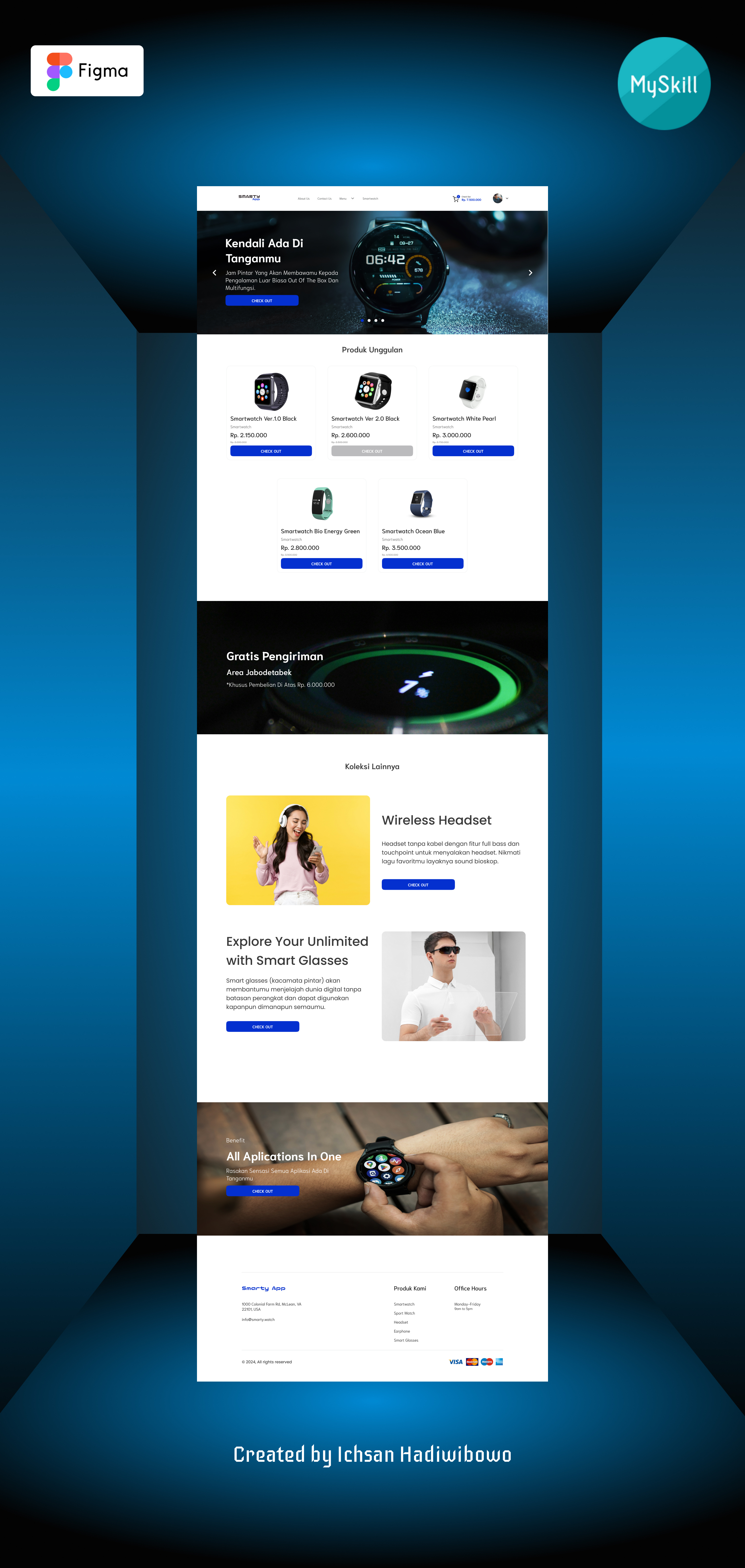 UI Website Desktop Smarty App design desktop technology user interface website