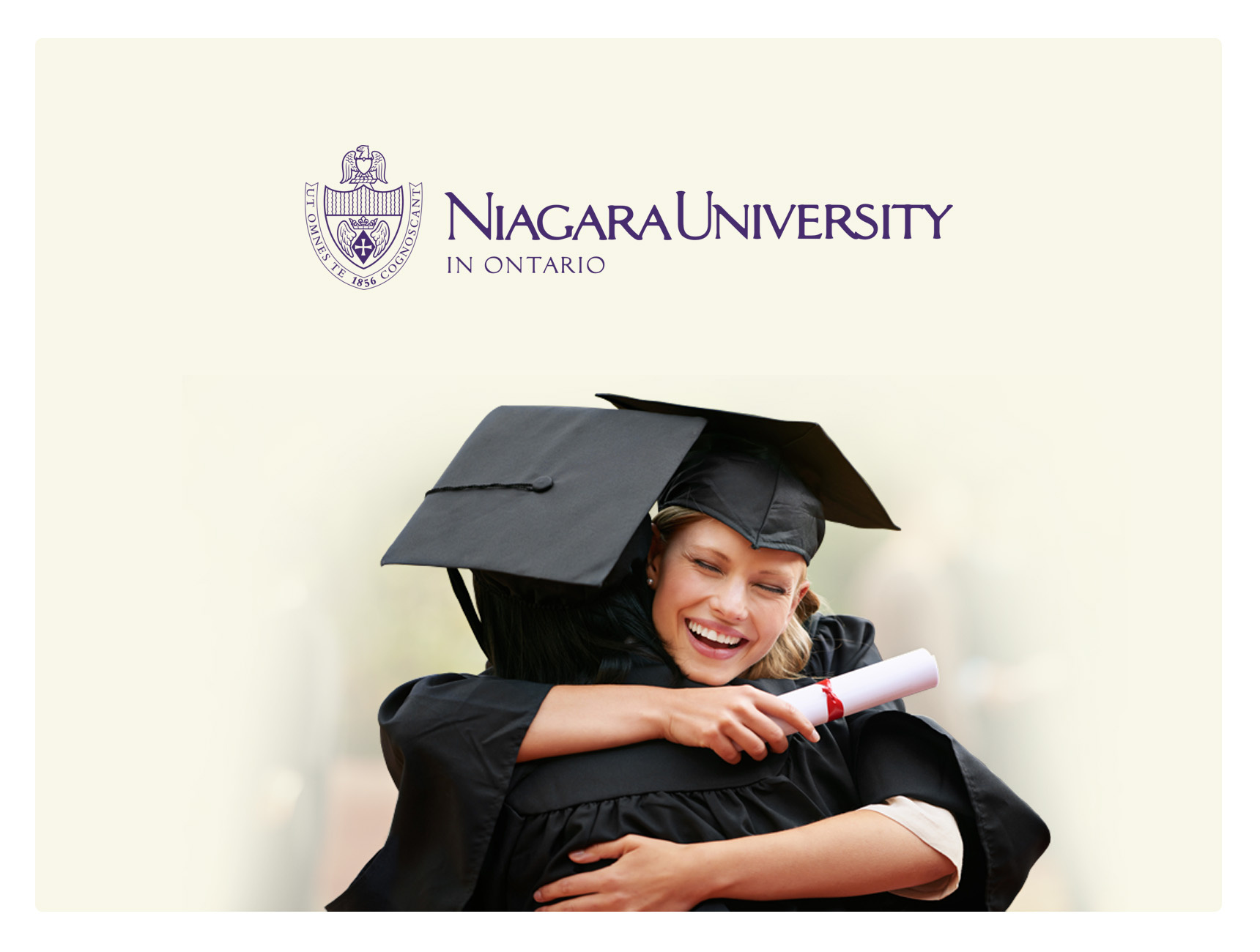Niagara University site mockups