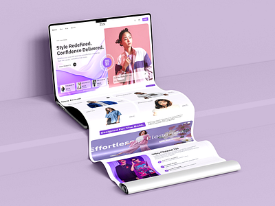 Minimal Fashion E-commerce Landing Page clothingwebsite designshowcase ecommerceux fashionecommerce fashionlandingpage fashionui minimalecommerce onlineshoppingui productpagedesign retailwebsite uiinspiration