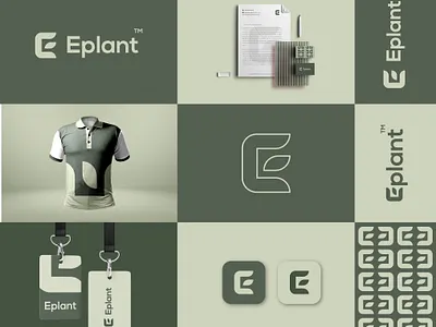 E + Leaf Logo Design branding e leaf e and leaf logo e logo e logo design eplant logo graphic design leaf e logo letter e letter e logo design lettering logo natural logo plant logo