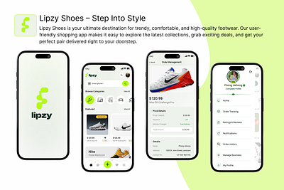 lipy ecommerce mobile app ui appdesign ecommerceapp ecommercedesign interfacedesign mobileapp mobiledesign onlinestore retailapp shoppingapp ui uidesign userexperience userinterface ux uxdesign