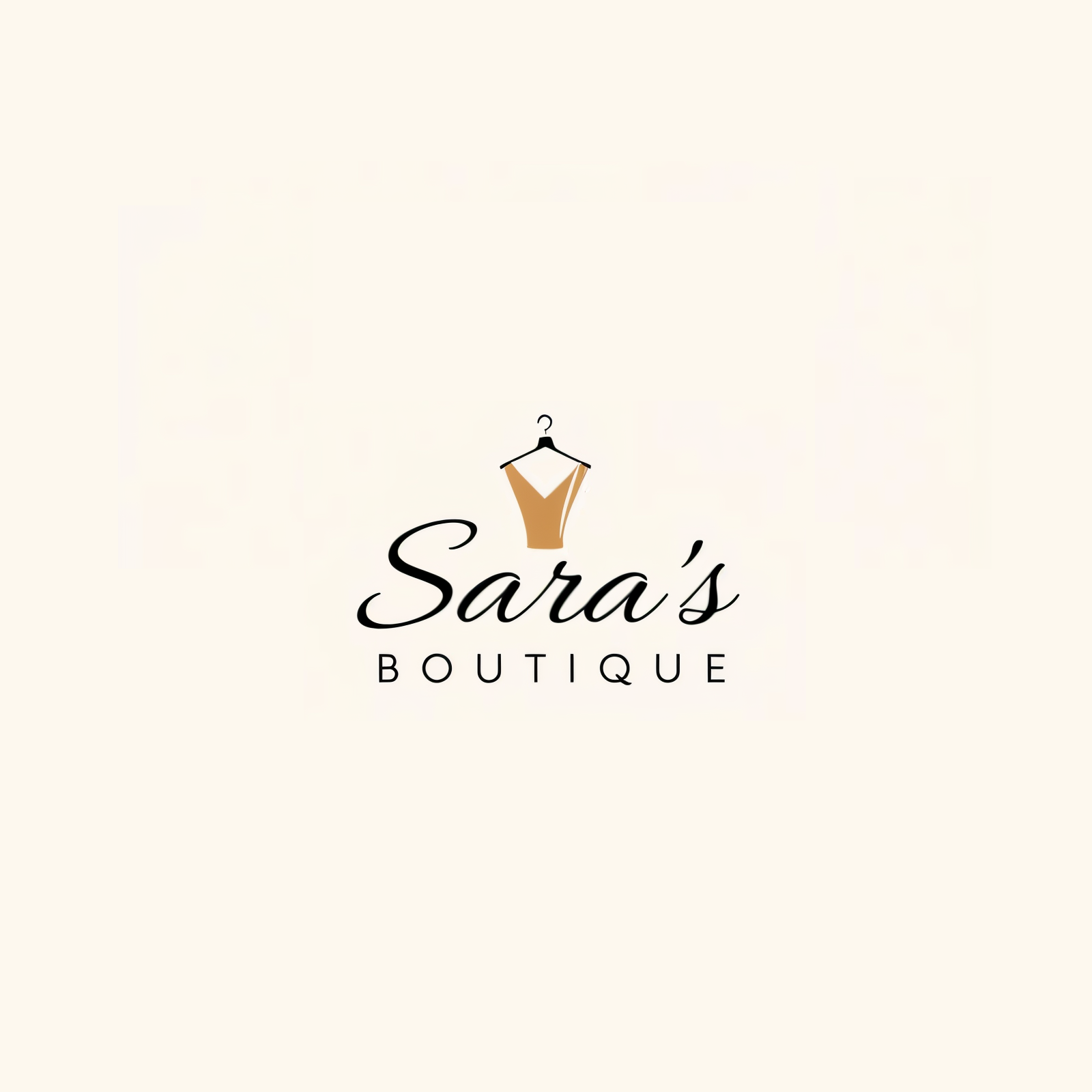 Elegant Logo Design for Sara’s Boutique branding graphic design logo ui