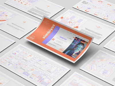 Simbiyoz - Presentation art artist branding design designer graphic design illustration logo pitch deck presentation ui