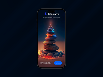 AI Powered Therapist 3d animation branding graphic design logo motion graphics ui