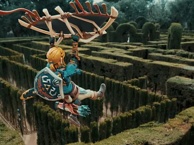 Lomei Labyrinth 🍃 figma link photography the legend of zelda toy photography
