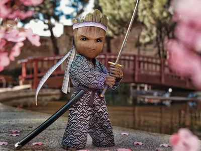 Iku zo! 🌸 行くぞ！ groot guardians of the galaxy hot toys i am groot photography toy photography