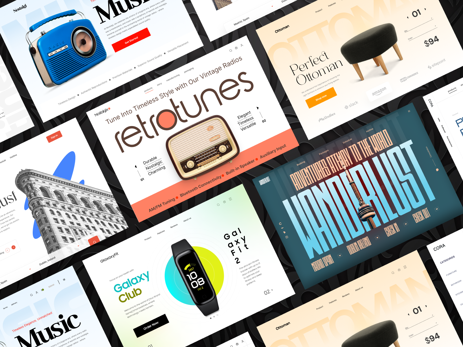 Example of Website Design (5 Pages)