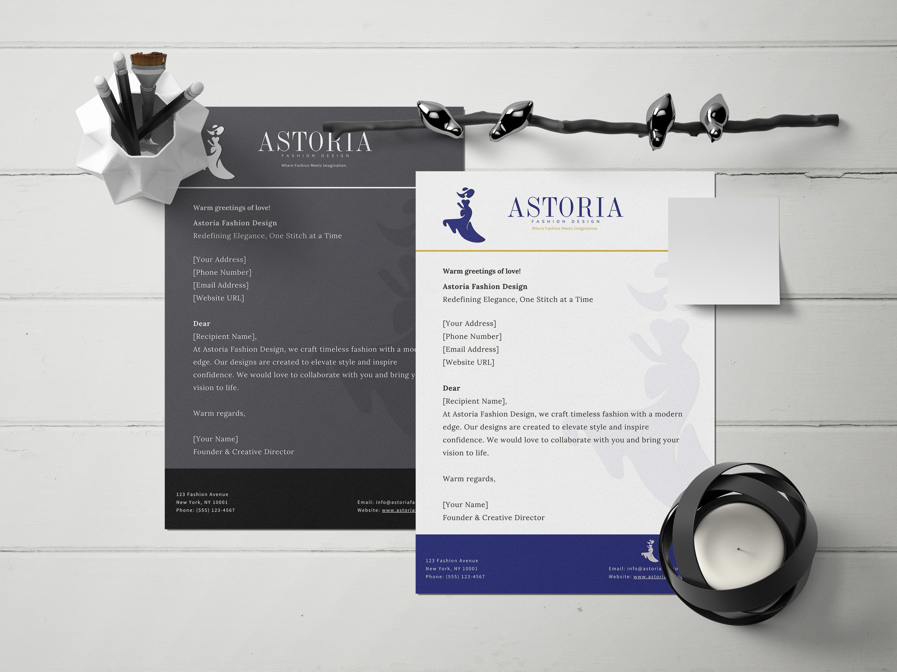 Example of Brand Identity Design & Guidelines