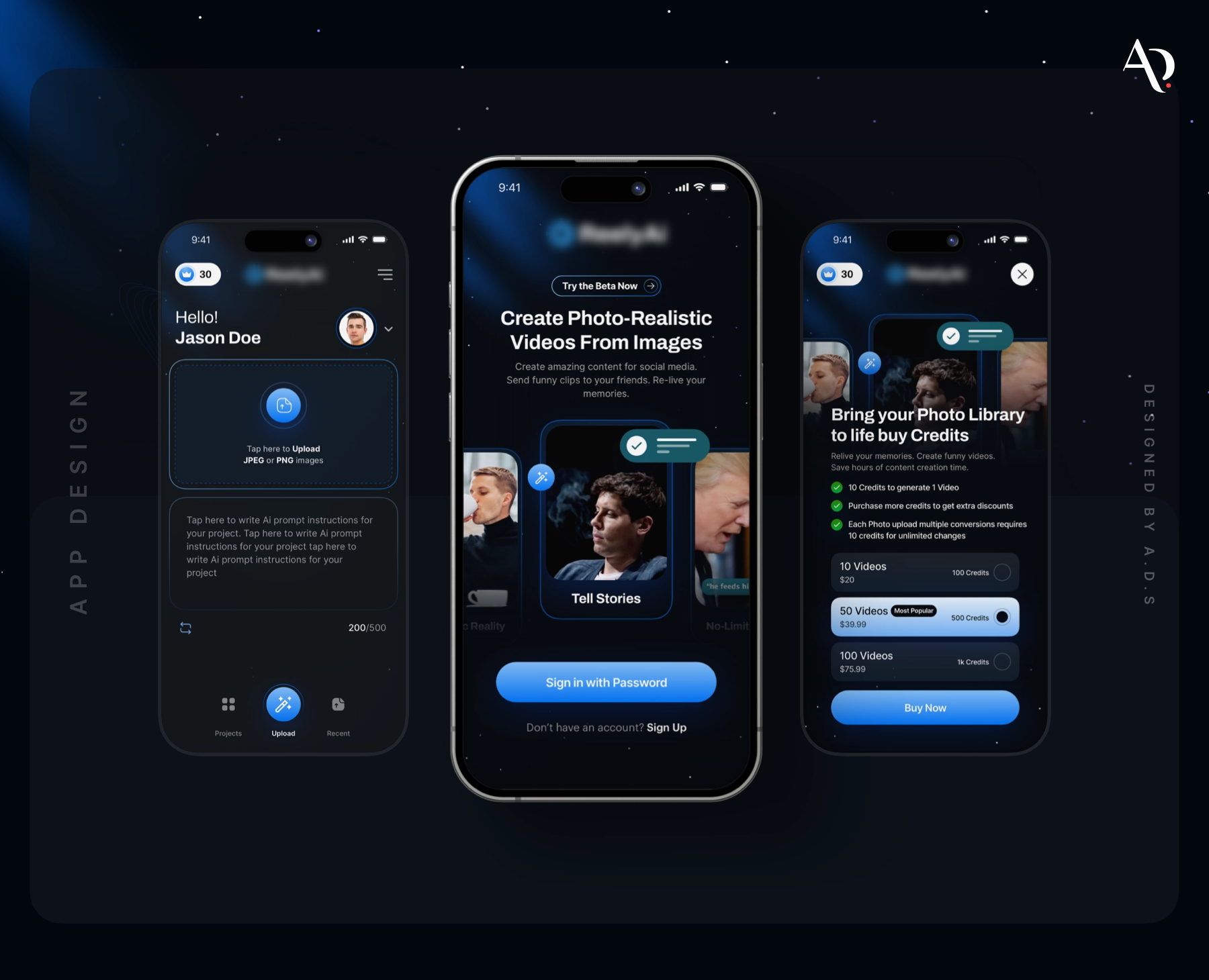 Dark Theme AI App Ui app app pricing inspiration app ui dark dark app dark theme ai app ui pricing page simple app