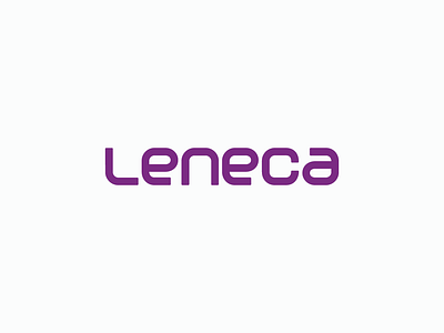 Leneca brand branding logo