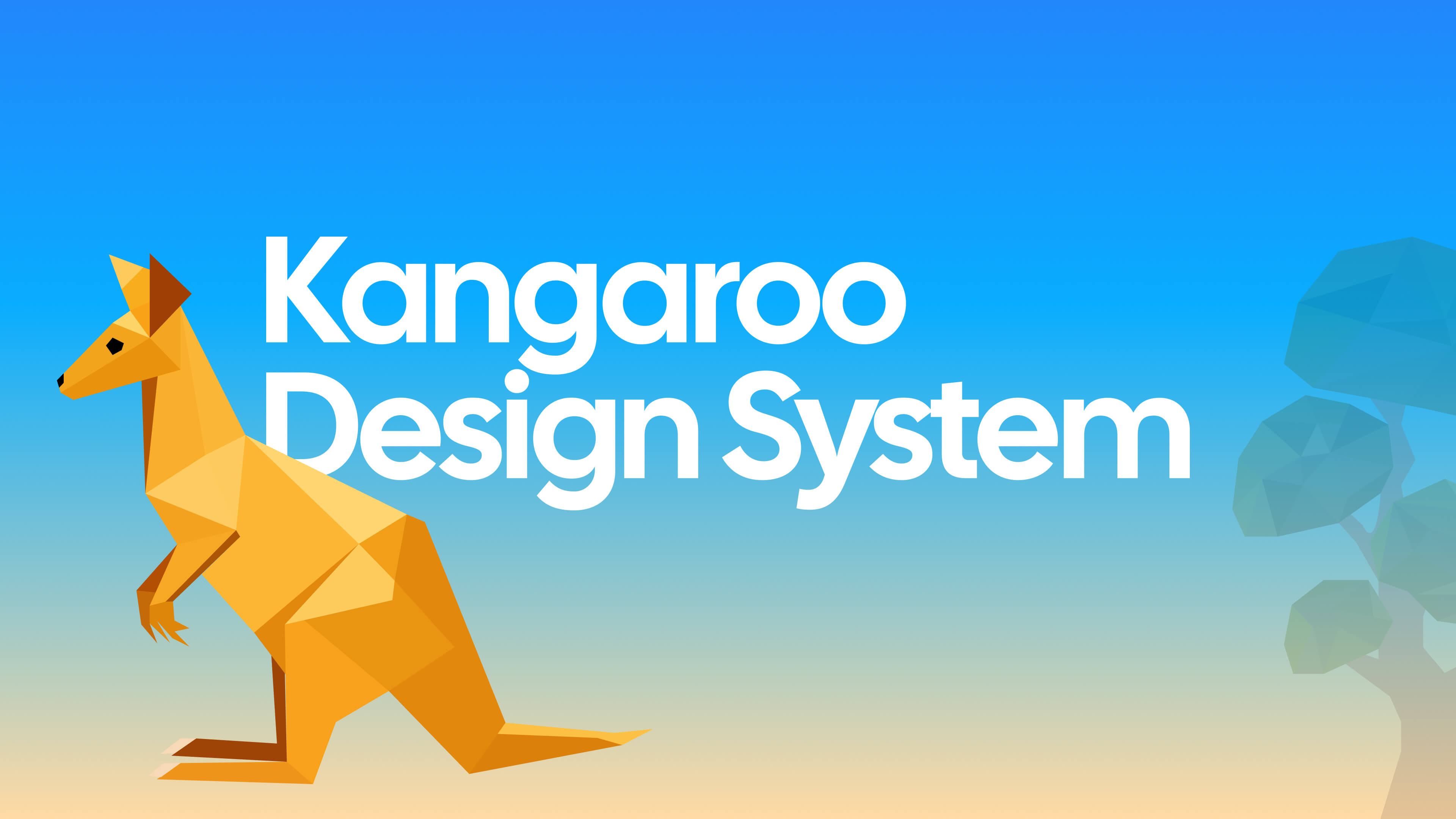 Kangaroo Branding for Metwork Design System branding design system graphic design illustration kangaroo logo ui