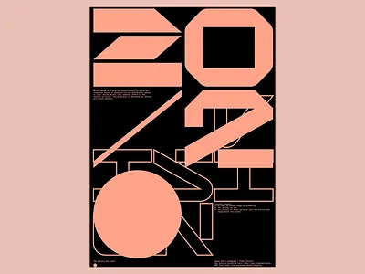 Bold Minimalist Future Vision abstract poster artistic vision bold lettering creative composition design statement dynamic shapes editorial design experimental typography future trends geometric design minimalist typography modern layout simple graphics strong minimalism structured layout type poster typography vibrant contrast visual identity